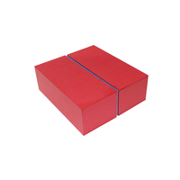 Boîte cadeau à double ouverture avec logo personnalisé OEM, en carton rigide gris, faite à la main, avec estampage à chaud et gaufrage, pour compléments alimentaires