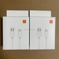 Câble de charge rapide Type-C 6A 1M à bas prix, prend en charge les chargeurs 67W 120W, câble de données USB-C 6A 1 mètre pour téléphones mobiles Xiaomi