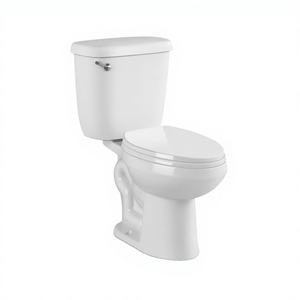 Inodoro de Cerámica Moderno de Una Pieza con Doble Descarga y Drenaje en Forma de S (Ahorro de Agua) - Product Image 2