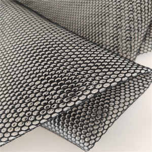 Hai màu hiệu ứng thoáng khí 100% <span class=keywords><strong>Polyester</strong></span> 3D Spacer không khí lớp bánh sandwich lưới vải cho giày thể thao - Product Image 5