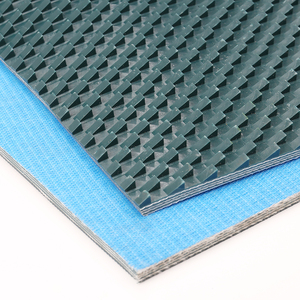 Bề mặt thô sawtooth đá cẩm thạch Giao thông vận tải ngành công nghiệp màu xanh đậm PVC Băng tải vành đai - Product Image 2