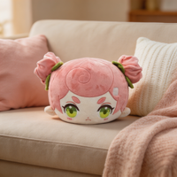 Muñeco de Peluche Suave y Adorable, Almohada de Dibujos Animados Personalizada, Obsequio para Comic-Con/Artículos de Apoyo para Fans, Lote Personalizado