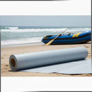 Bâche en <span class=keywords><strong>PVC</strong></span> enduit ignifuge pour bateaux gonflables et tentes, 1450 g/m², 1,2 mm, imperméable, usage industriel, tissu extérieur - Product Image 1