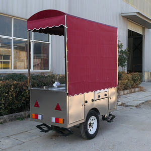 Chariot mobile à hot-dogs de haute qualité, le plus populaire, pour la vente de hot-dogs et de produits de boulangerie, modèle <span class=keywords><strong>2026</strong></span> - Product Image 5