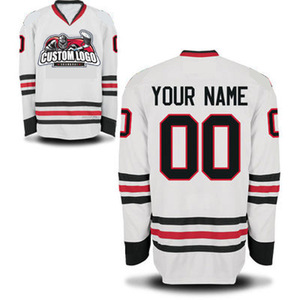 Cina di alta qualità di design personalizzato sublimata nazionale set squadra di hockey su ghiaccio jersey uniforme minimo basso - Product Image 3