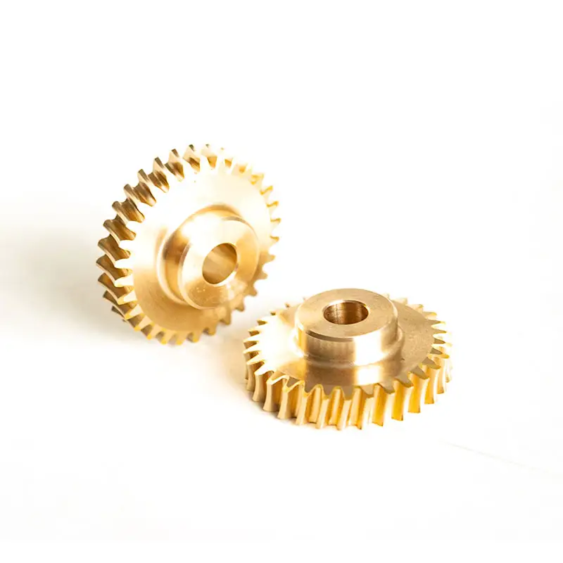 Custom Supr Brass Gears Helical Gear And Conical