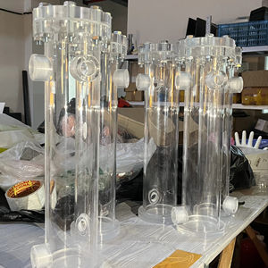 Celda Electrolítica Transparente de Vidrio Orgánico, Dispositivo Experimental Acrílico, Procesamiento de Fábrica - Product Image 1