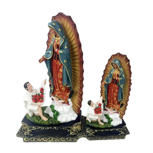Estatuas Religiosas Decorativas <span class=keywords><strong>de</strong></span> Resina 3D Personalizadas al por Mayor <span class=keywords><strong>de</strong></span> la <span class=keywords><strong>Virgen</strong></span> <span class=keywords><strong>de</strong></span> <span class=keywords><strong>Guadalupe</strong></span> y la <span class=keywords><strong>Virgen</strong></span> <span class=keywords><strong>de</strong></span> México, Figuras Navideñas Hechas a Mano - Product Image 6