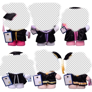 Peluches de Graduación de 25 cm y 35 cm, Peluches de Anime de Personajes de Dibujos Animados al por Mayor, Regalos de Graduación - Product Image 6