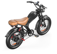 Entrepôt EU/USA nouvelle batterie au lithium 1000W 48V adulte électrique montagne Sport e-bike gros pneu 20Ah batterie 7 vitesses freins à disque
