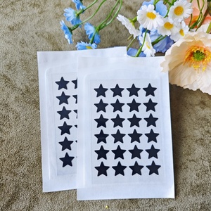 Sao đen mụn các bản vá lỗi cho khuôn mặt Hydrocolloid Sao mụn các bản vá lỗi dễ thương Zit bao gồm dán tại chỗ - Product Image 1