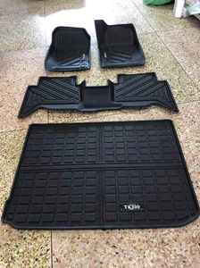 <span class=keywords><strong>Tapis</strong></span> de sol de voiture complets en TPE 3D antidérapant de luxe écologique de <span class=keywords><strong>3</strong></span>,5 mm d'épaisseur, sur mesure, vente en gros pour Dodge - Product Image 6