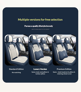 Housses de siège auto en cuir au design élégant pour <span class=keywords><strong>Peugeot</strong></span> 308 3008 2008 <span class=keywords><strong>208</strong></span> 5 places – Accessoire intérieur confortable pour voiture - Product Image 6