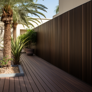 2023 mới phong cách bên ngoài không thấm nước 3D WPC Panel tường ốp - Product Image 1