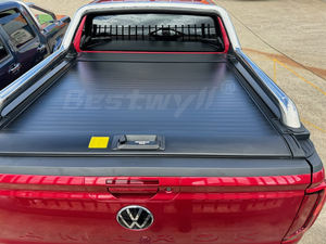 BESTWYLL rollo caja trasera camión cubierta rodillo tapa retráctil bola camioneta cama Manual Tonneau cubierta para <span class=keywords><strong>Volkswagen</strong></span> Vw <span class=keywords><strong>Amarok</strong></span> <span class=keywords><strong>2023</strong></span> K81 - Product Image 3