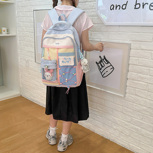 Hot Bán Cô Gái Phim Hoạt Hình Ba Lô Không Thấm Nước Sinh Viên Cuốn Sách Túi Cho Hàng Ngày Thể Thao Ngoài Trời - Product Image 3