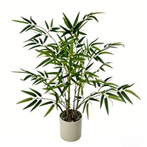 Planta artificial de bambú en maceta, bonsái artificial de bambú, bambú - Product Image 1