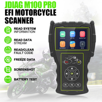 Lector de Códigos de Diagnóstico para Motocicletas, Portátil, Global, OBD2, Multi-idioma, para M100 Pro, Versión Completa, Motoscan, Batería