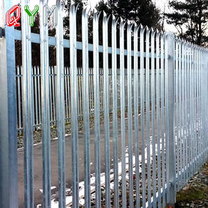 Panneaux de clôture en <span class=keywords><strong>palissade</strong></span> à 3 pointes galvanisés, grillage métallique, acier, fer, PVC, plastique, <span class=keywords><strong>bois</strong></span>, toutes les options de finition disponibles - Product Image 3