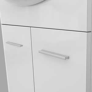 ตู้โต๊ะเครื่องแป้งในห้องน้ำพร้อมอ่างล้างหน้าแบบโมเดิร์น MDF เฟอร์นิเจอร์ในห้องน้ำ - Product Image 2