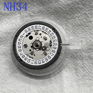 MOQ 1 pièce Nouveau mouvement mécanique automatique en métal NH34A NH34 à 4 broches Accessoires de mouvement de montre - Product Image 4