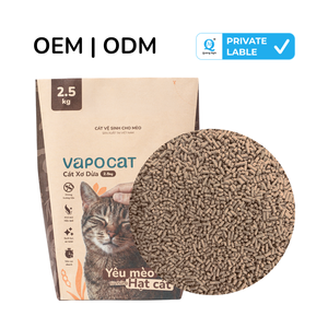 Arena para Gatos de Fibra de Coco de Alto Rendimiento, Pellets Orgánicos para Gatos con Función de Control de Olores para Uso en Baños de Gatos - Product Image 1