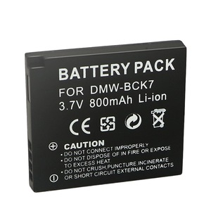 Batería DMW-BCK7E de 800 mAh para Panasonic DMC-S1GK S3GK FH2 FH5, Certificación CE RoHS, Venta al por Mayor, Nivel 1, Energía Estable - Product Image 5