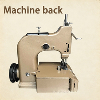 Machine à coudre GK8-4 à aiguille simple et double fil pour la fermeture de sacs, alimentation supérieure et inférieure, sans coupe-fil, pour la fermeture de sacs en jute/tissu de toile.