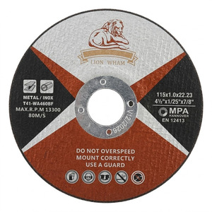 <span class=keywords><strong>Disque</strong></span> de coupe abrasif 4,5'' 115 mm |   <span class=keywords><strong>Disque</strong></span> de meulage et de découpe pour meuleuse d'angle |   <span class=keywords><strong>Disque</strong></span> en <span class=keywords><strong>acier</strong></span> métallique à liaison résineuse - Product Image 1