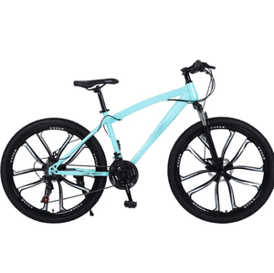 Vélo de montagne tout-terrain à suspension à ressort, cadre en alliage d'aluminium, frein à disque double, vitesse variable, pour adultes et étudiants, 24/26 pouces - Product Image 1