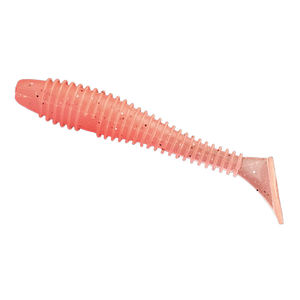 7.5cm 75mm 3.6g leurre fluorescent en stock matériel de pêche couleur unique T queue plastique souple ver d'alose leurre plastique souple - Product Image 3