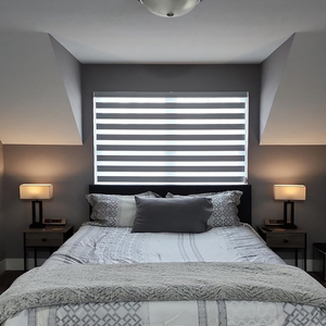 Trong nhà Rèm mù màn Zebra mù với hướng dẫn sử dụng cho nhà cửa sổ mù cửa sổ Shades cửa sổ trang trí nội thất - Product Image 6