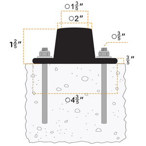 Jh-mech mât de <span class=keywords><strong>voile</strong></span> d'ombrage OEM 10 pieds auvent support <span class=keywords><strong>poteau</strong></span> enduit argent acier inoxydable mât de pare-soleil - Product Image 5