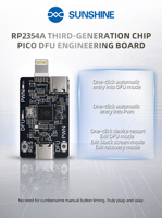 Outil de réparation professionnel SUNSHINE RP2354A pour téléphones mobiles et iPad (puces IP XR 11 Pro Max A12-A13) Processus entièrement automatisé