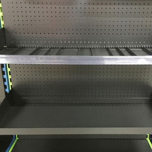 Accesorio de tienda multifunción de Metal verde a la moda de 1,8 m para accesorios de Hardware, estantes colgantes, bandeja, soporte de exhibición con divisores - Product Image 5