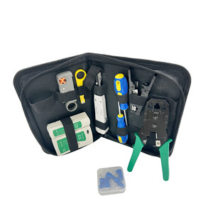 Kit d'outils de sertissage RJ45 pour câbles réseau CAT5 CAT6, testeur de câbles informatiques professionnel, ensemble d'outils de réparation de réseau - Product Image 2