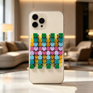 ชุดตกแต่งเคสโทรศัพท์แบบ DIY ทำมือจากตัวต่อขนาดเล็ก ชุดอุปกรณ์ตกแต่งเคสโทรศัพท์แบบสร้างสรรค์ ของขวัญสุดพิเศษ - Product Image 1