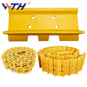 รองเท้าตีนตะขาบ D3 D3K2 D4C D4D D5 D5C D6H <span class=keywords><strong>D7</strong></span> D8R D8K D8N D9H 6Y6389, รองเท้าตีนตะขาบสำหรับรถดันดิน D6 สำหรับพื้นที่ลุ่มน้ำ - Product Image 1