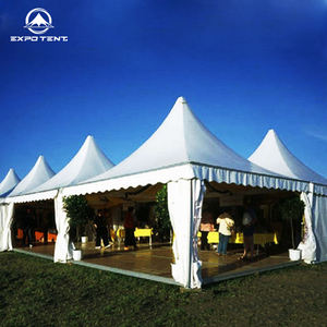 Taille personnalisée 3x3 4x4 5x5 6x6 8x8 10x10 2.5m <span class=keywords><strong>hauteur</strong></span> avant-toit gazebo extérieur commercial PVC <span class=keywords><strong>grande</strong></span> <span class=keywords><strong>tente</strong></span> de jardin pour mariage, événements - Product Image 3