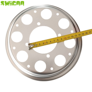 Rueda de Aluminio de Alta Calidad SWICOO de 8 Pulgadas, 3.50x8, <span class=keywords><strong>Llantas</strong></span> <span class=keywords><strong>con</strong></span> Orificios para Motocicleta Pequeña Tipo Monkey - Product Image 2