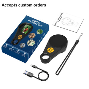 Handheld Portable USB Wide Lens CMount Manual Focus Mobile Phone Repair 500x 2MP 1080p 2-Inch Screen Electronic <b>Microscope</b> - Product Image 1