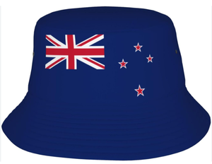 New Zealand Bucket Hat for Women Men Summer Travel Sun Beach Bucket Cap Unisex Outdoor Fisherman Hat