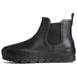 Bottes <span class=keywords><strong>de</strong></span> pluie Chelsea personnalisées pour femmes, imperméables, dessus en caoutchouc, semelle à crampons, chaussures <span class=keywords><strong>de</strong></span> pluie à la cheville avec doublure en microfleece - Product Image 3