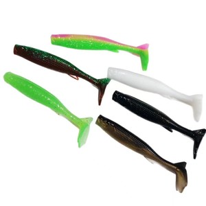 เหยื่อปลอมแบบหางใบพัด 10 ชิ้น/ถุง น้ำหนัก 3 กรัม ผลิตจาก PVC สำหรับตก<span class=keywords><strong>ปลา</strong></span>ทะเลจากเรือ เหมาะสำหรับปลาบาส - Product Image 1