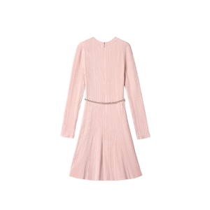 2 pièces 10% de réduction Printemps/Été Nouveau MICHAEL KORS <span class=keywords><strong>MK</strong></span> Robe pour <span class=keywords><strong>femme</strong></span> avec <span class=keywords><strong>ceinture</strong></span> en chaîne - Product Image 3
