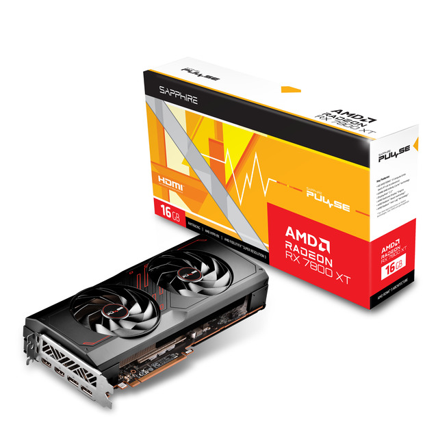 Brand New Sapphire Plus  Radeon RX 7800 XT 16G D6 OC Gaming Gpu Video Card RX 7800XT 16GB Graphics Card