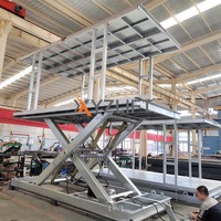 XYZLIFT 6ton Garage et ascenseur sous-sol Parking Double Decker usage domestique galvaniser matériel hydraulique ciseaux ascenseur de voiture