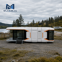 Fabricant de maisons en acier innovantes de type capsule spatiale, solutions de logement modernes portables et extensibles haut de gamme pour les hôtels