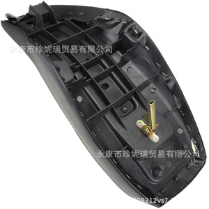 Zd007 เบาะนั่งลิตเติ้ล ฟลายอิ้ง ไทเกอร์สำหรับรถจักรยานยนต์ออฟโรดขนาด 110-125 ซีซี อะไหล่พลาสติกด้านหลัง สีดำ - Product Image 1