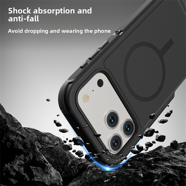 CHAOYIDIAN 3 in 1 Shockproof Heavy Duty Rugged Phone Case for IPhone 17 Pro Max Air 15 14 13 16 Plus for Wireless Charging Cover